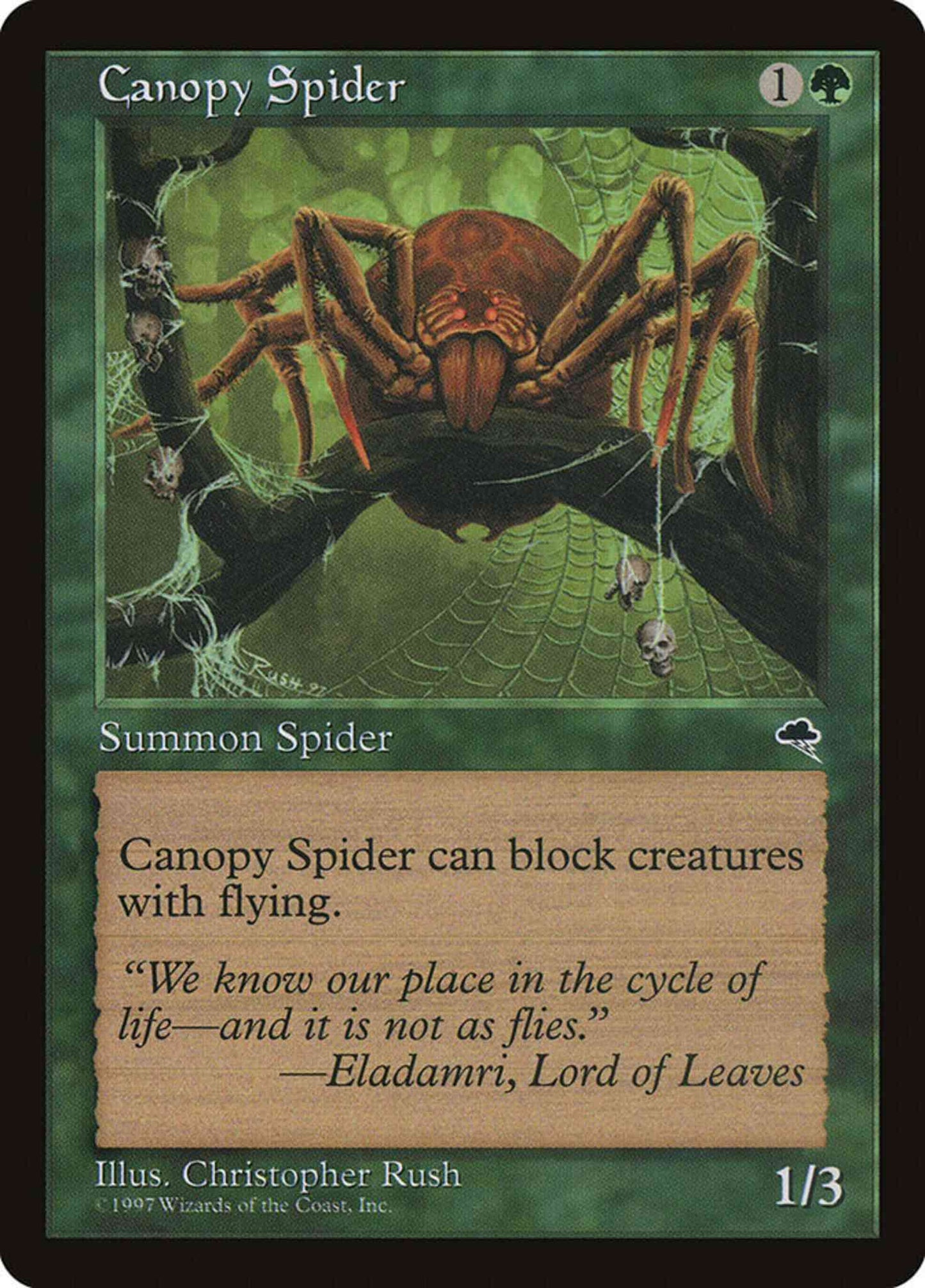Canopy Spider [217] [Tempest] [Non-Foil]