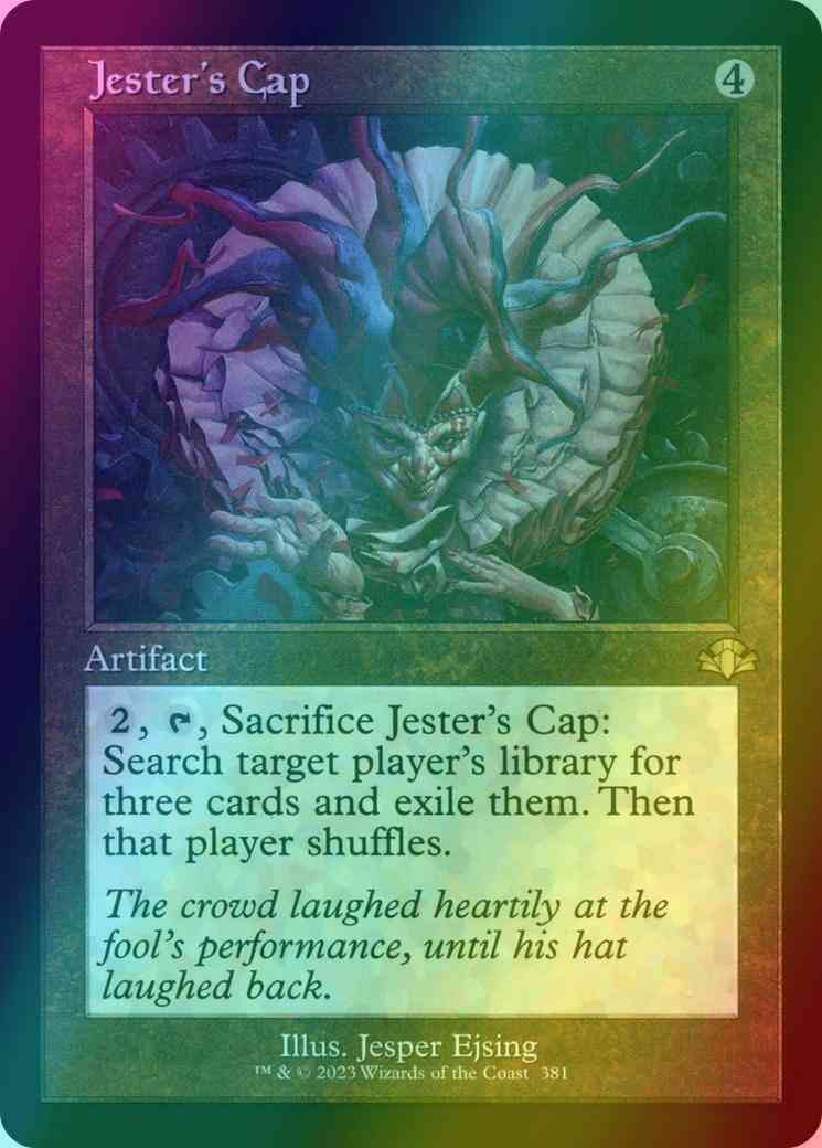 Jester's Cap [381] [Retro Frame] [Dominaria Remastered] [Foil]