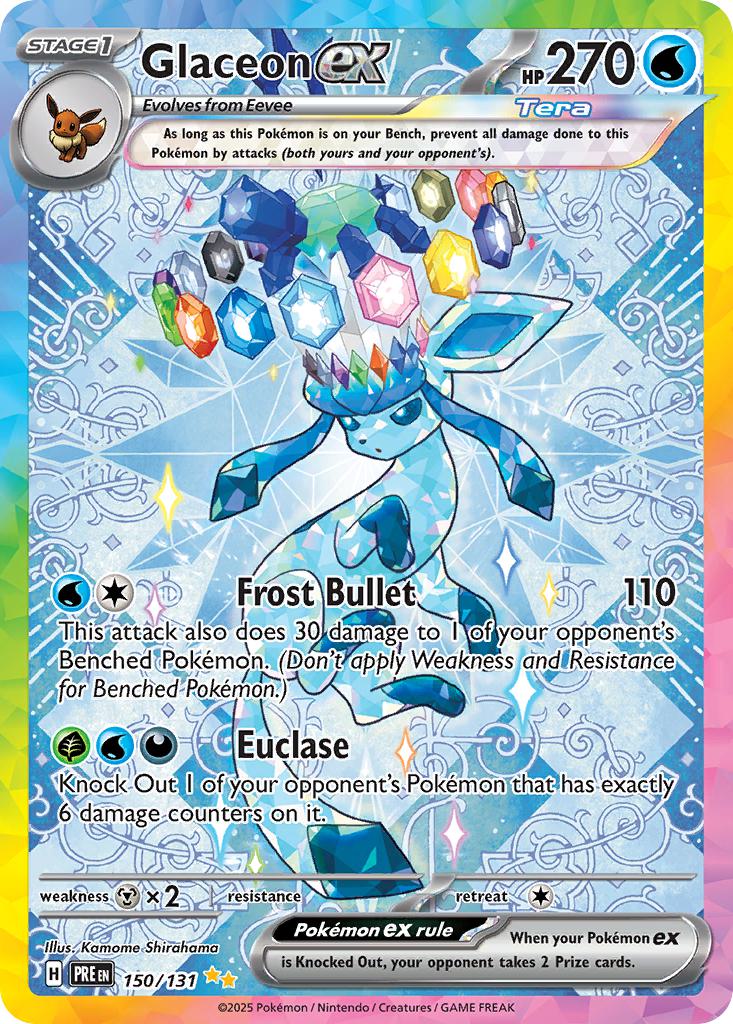 Glaceon ex - 150/131 - Special Illustration Rare [sv085-150] [Ultra]