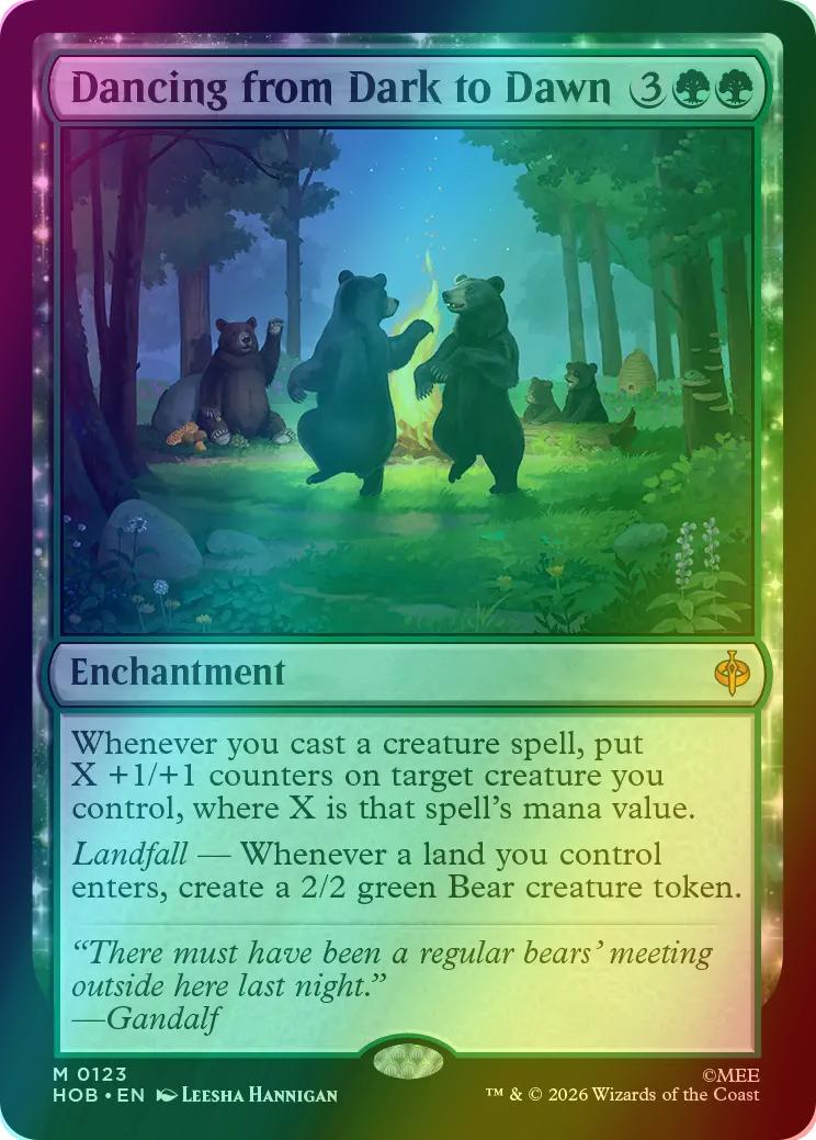 Dancing from Dark to Dawn [123] [The Hobbit] [Foil]