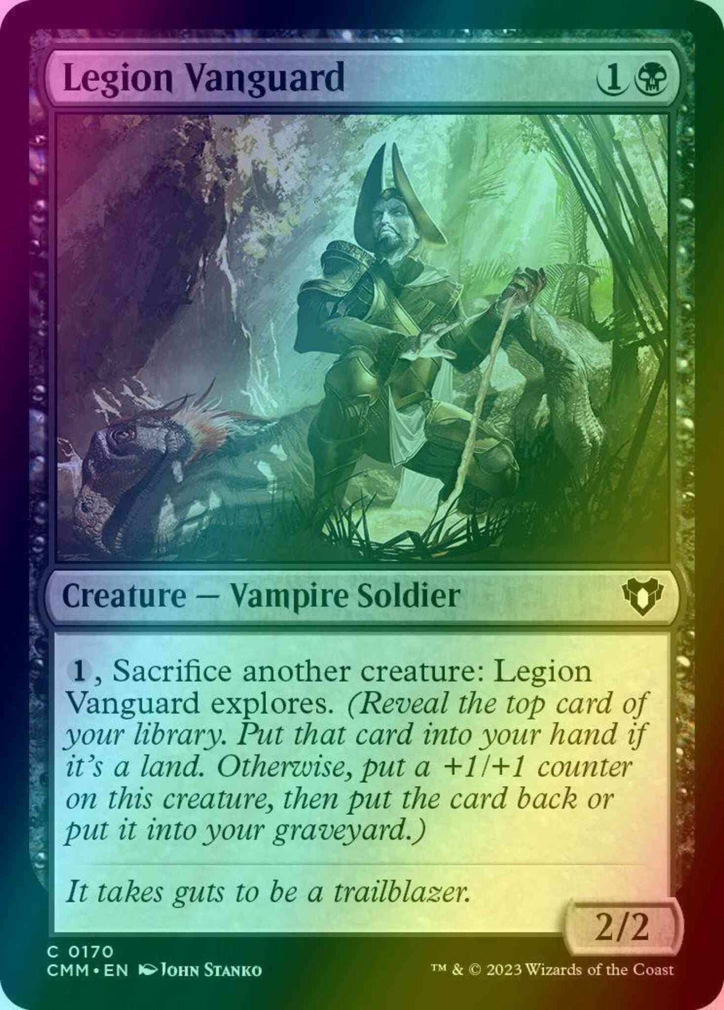 Legion Vanguard [170] [Commander Masters] [Foil]