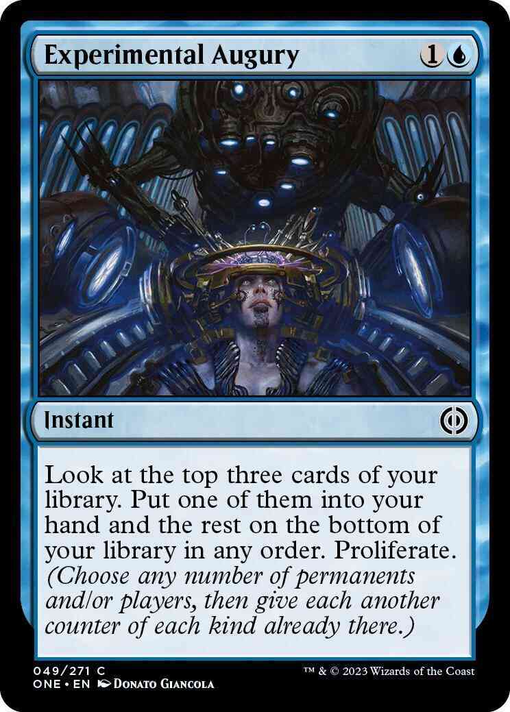 Experimental Augury [49] [Phyrexia: All Will Be One] [Non-Foil]