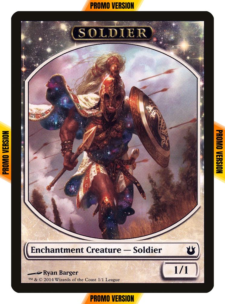 Soldier Token [01] [League Tokens 2014 Tokens] [Non-Foil]