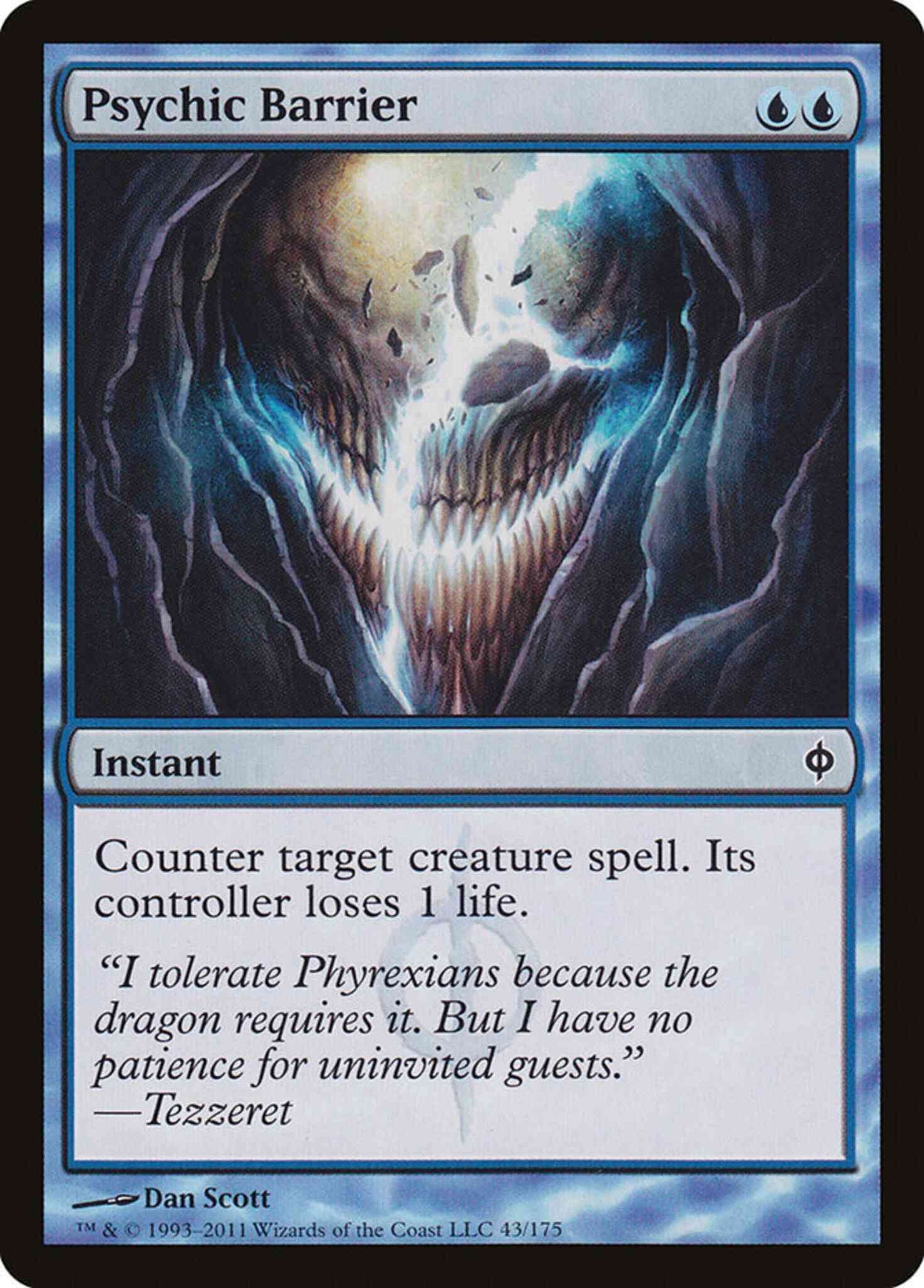 Psychic Barrier [43] [New Phyrexia] [Non-Foil]
