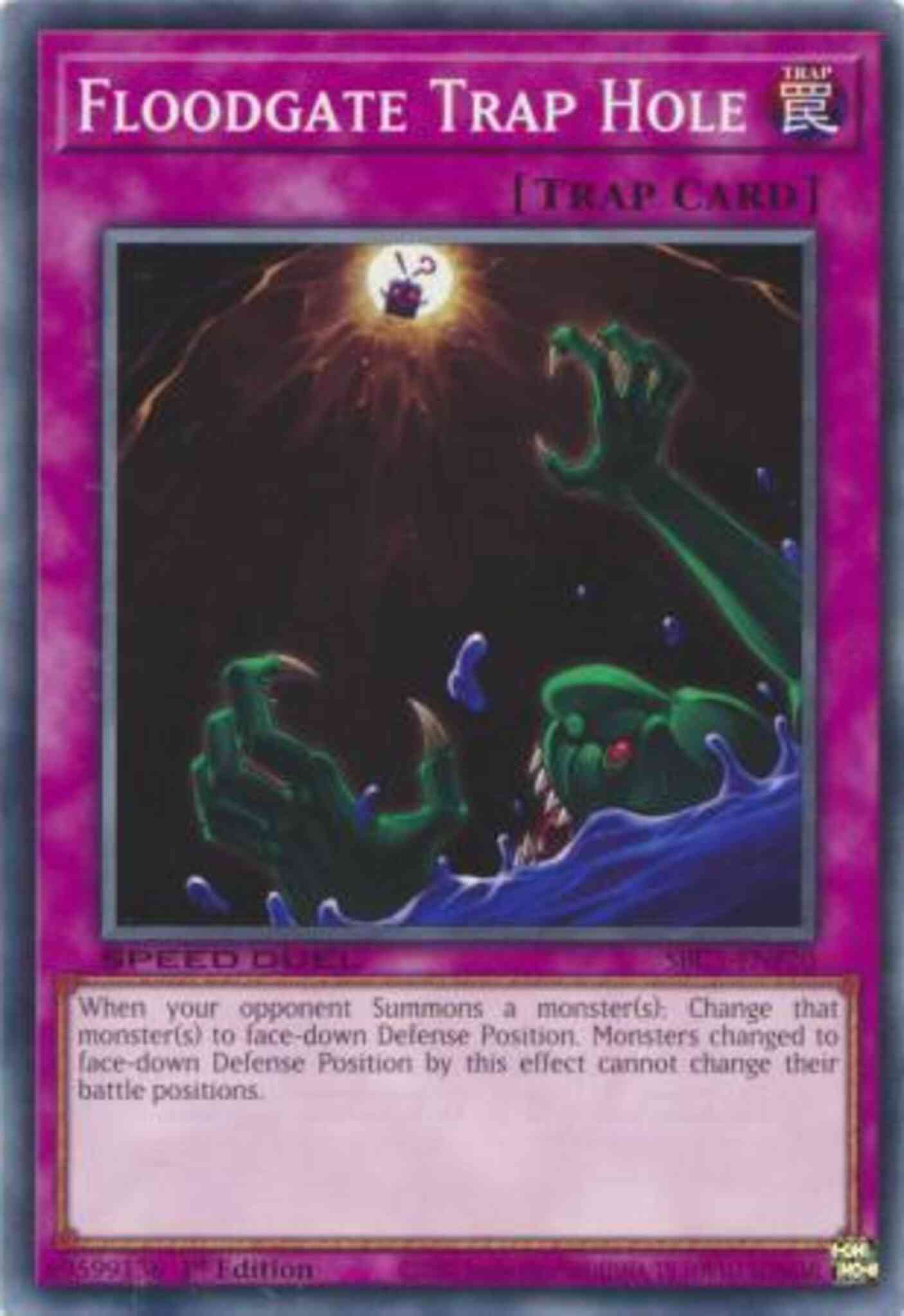 Floodgate Trap Hole - SBC1-ENF20 - Common - 1st Edition
