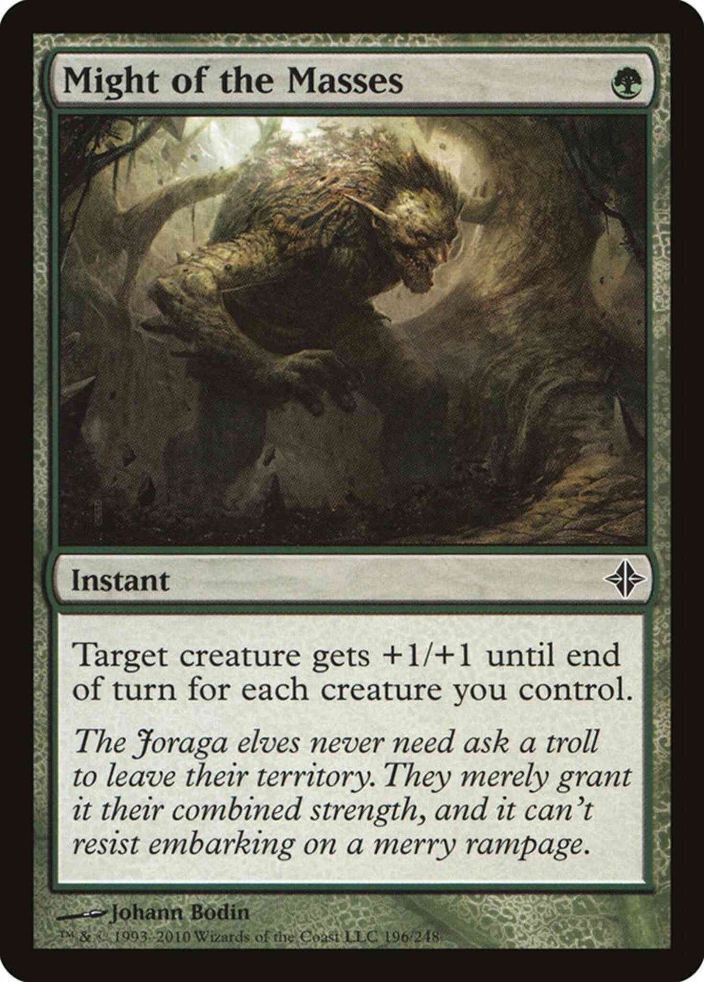 Might of the Masses [196] [Rise Of The Eldrazi] [Non-Foil]