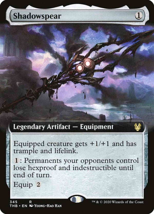 Shadowspear [345] [Extended Art] [Theros Beyond Death] [Non-Foil]
