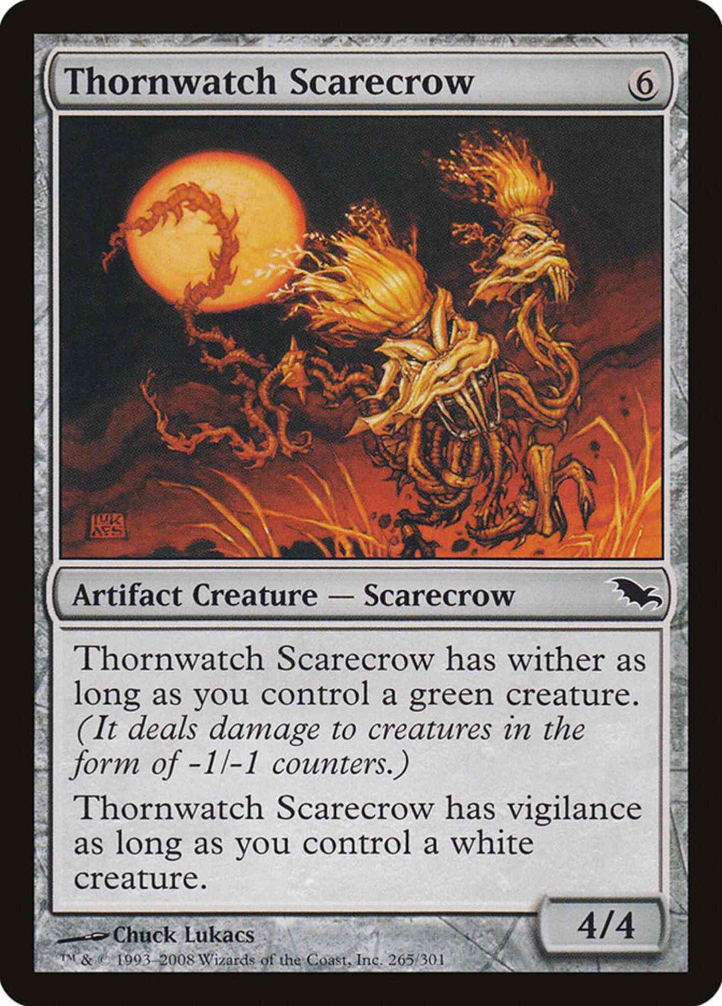 Thornwatch Scarecrow [265] [Shadowmoor] [Non-Foil]
