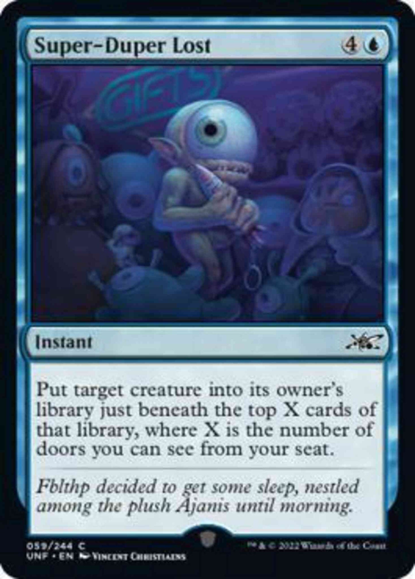 Super-Duper Lost [59] [Unfinity] [Non-Foil]