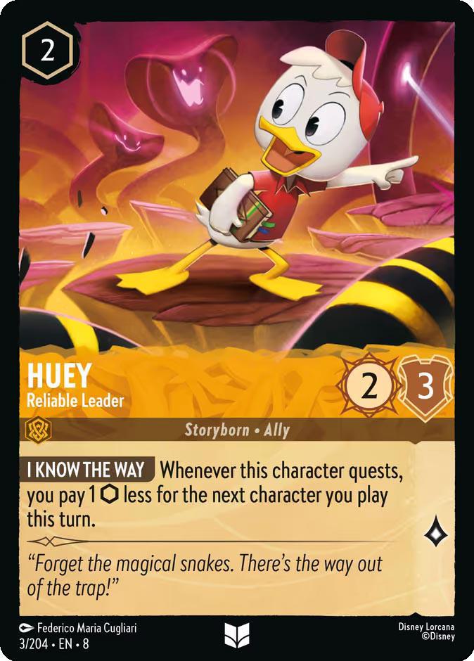 Huey - Reliable Leader - 3/204 [Reign of Jafar] [Non-Foil]
