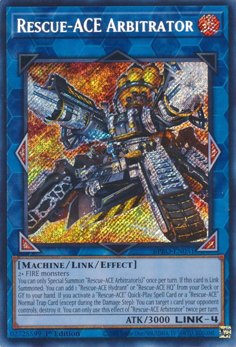 Rescue-ACE Arbitrator - BPRO-EN051 - Secret Rare - 1st Edition