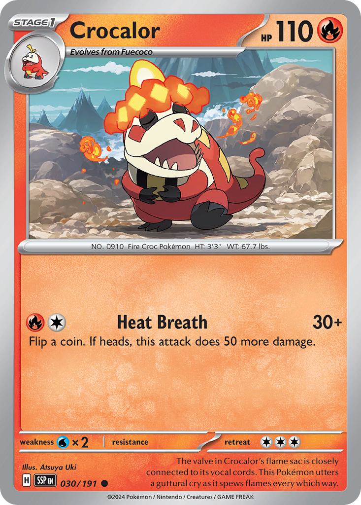 Crocalor - 030/191 - Common [sv08-030] [Non-Holo]