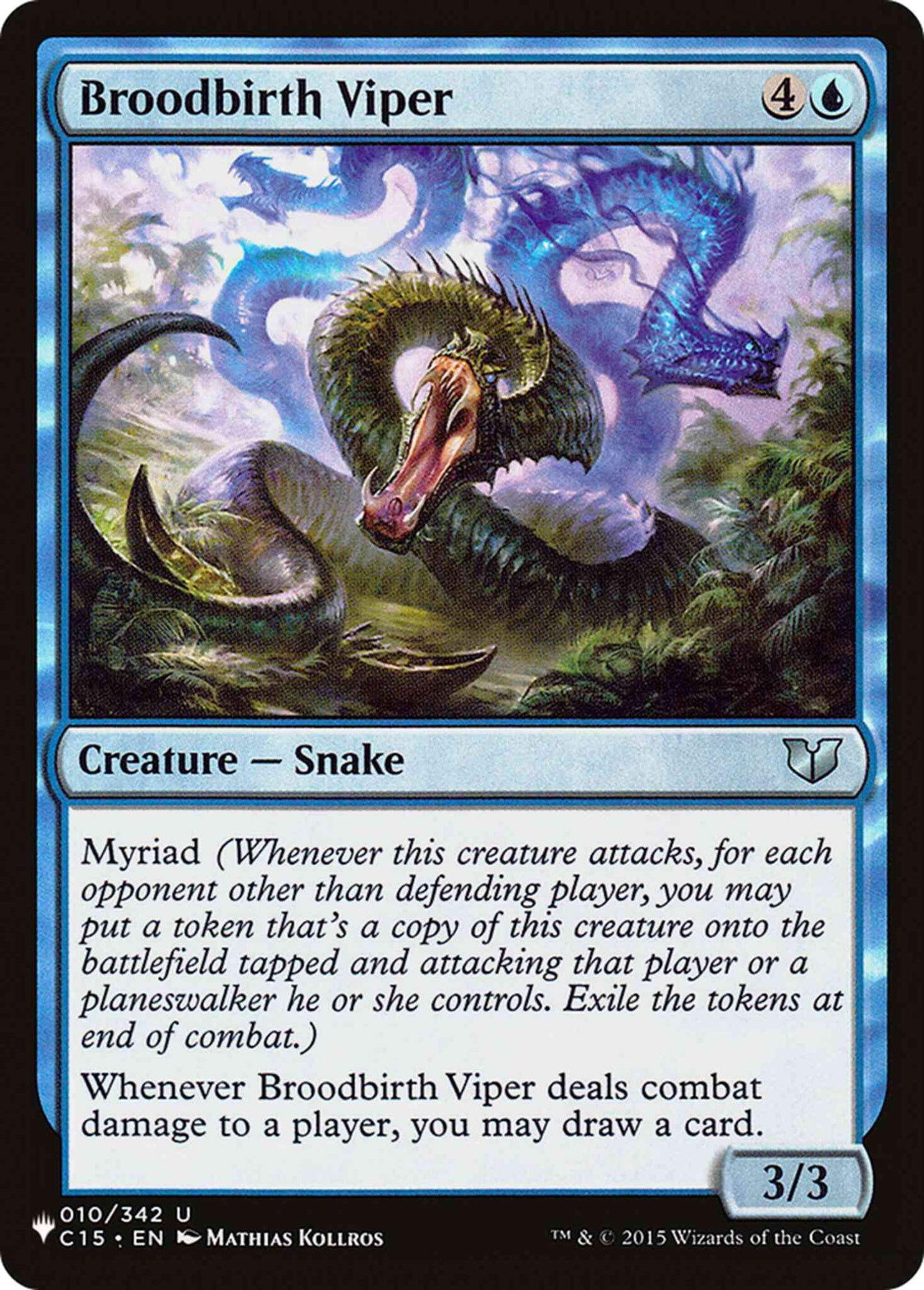 Broodbirth Viper [C15-10] [The List] [Non-Foil]