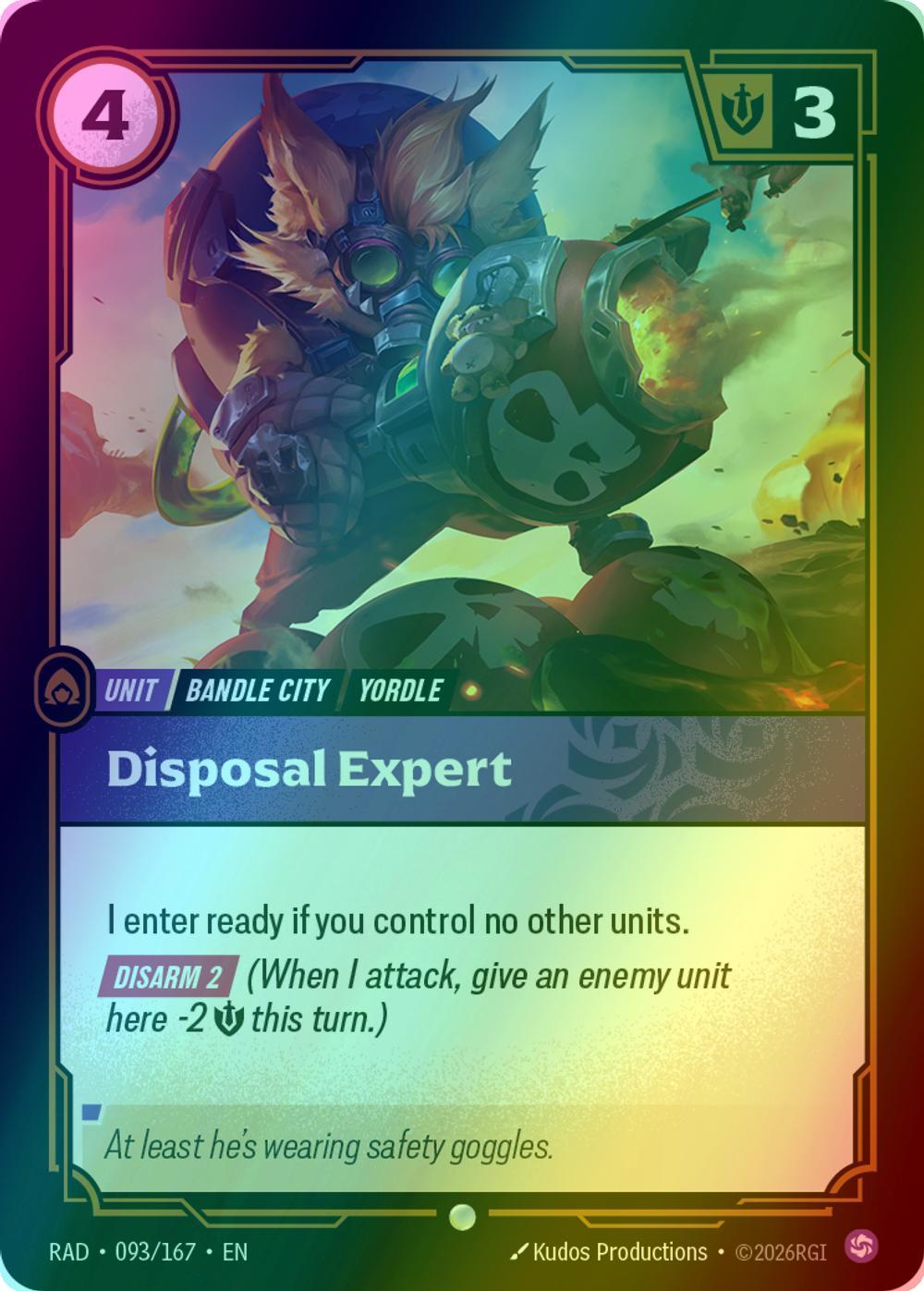 Disposal Expert - 093/167 [Radiance] [Foil]