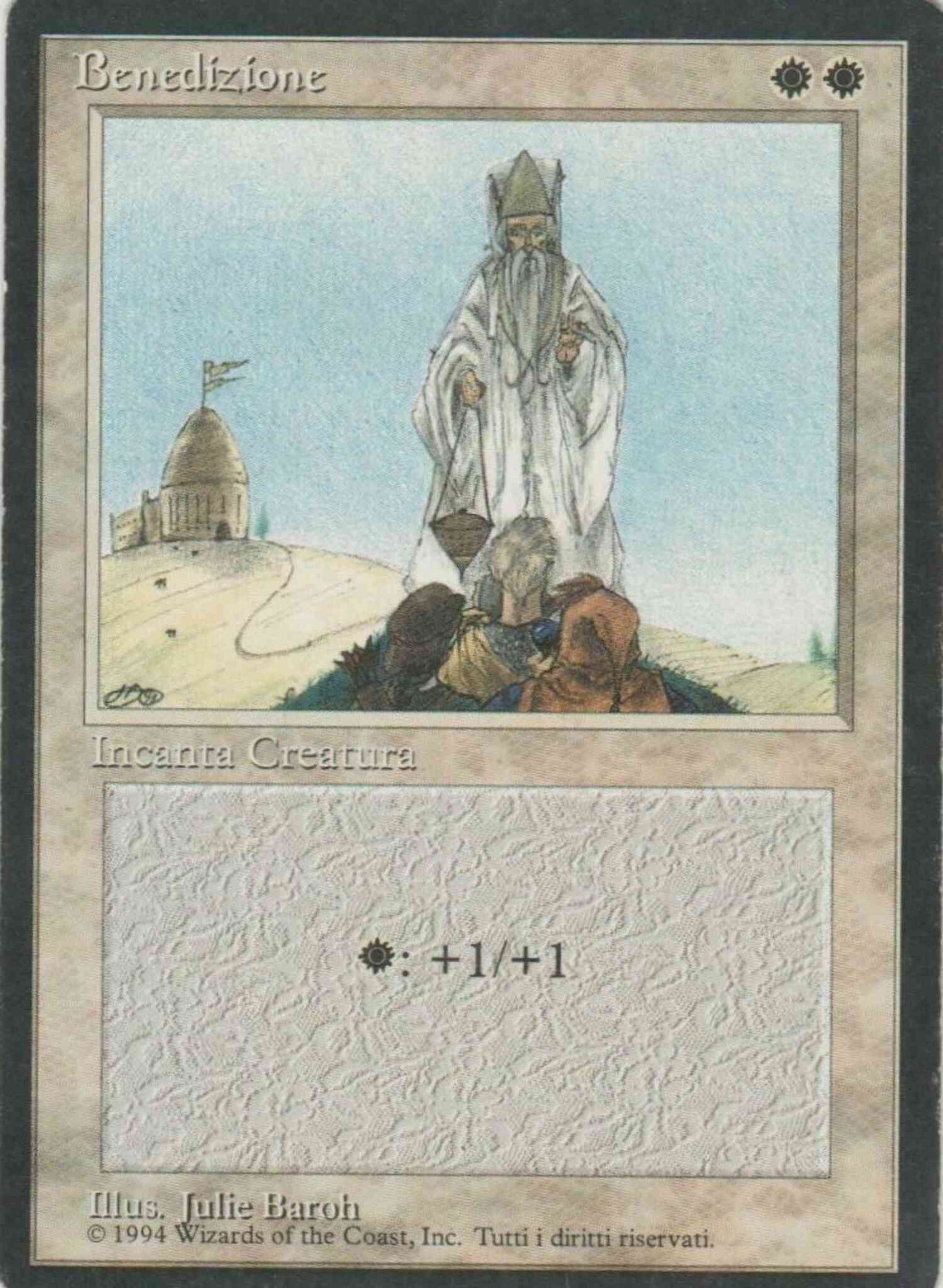 Blessing - Italian [6] [Foreign Black Border: Italian] [Non-Foil]