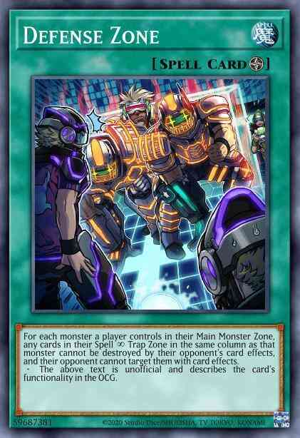 Defense Zone - COTD-EN066 - Short Print - Unlimited