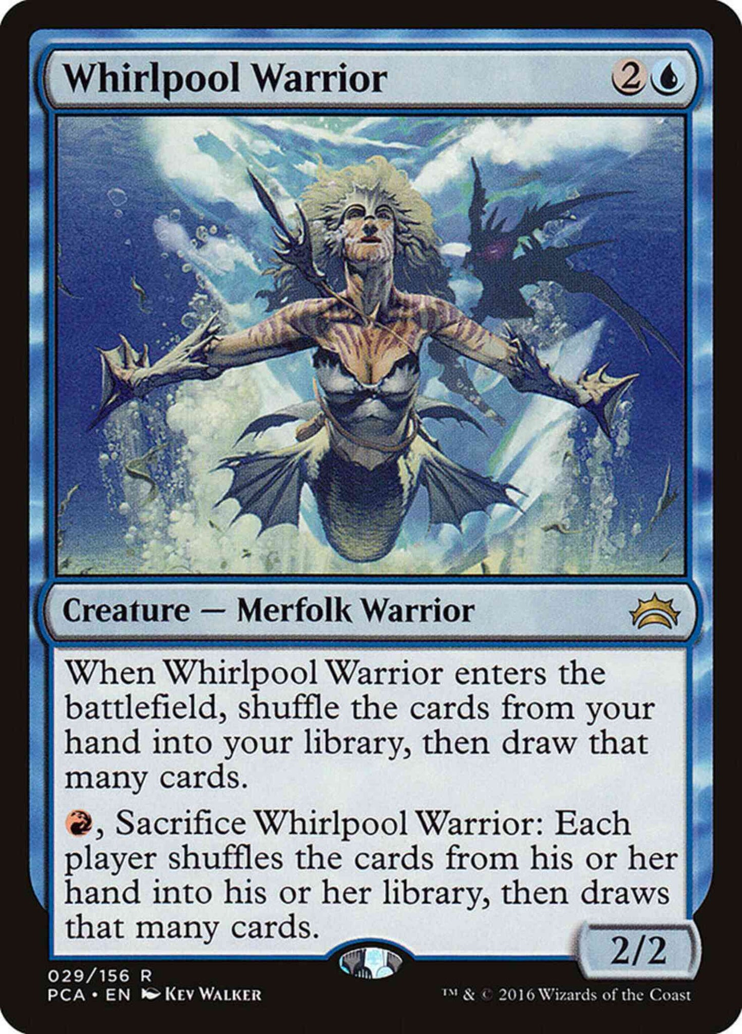 Whirlpool Warrior [29] [Planechase Anthology] [Non-Foil]