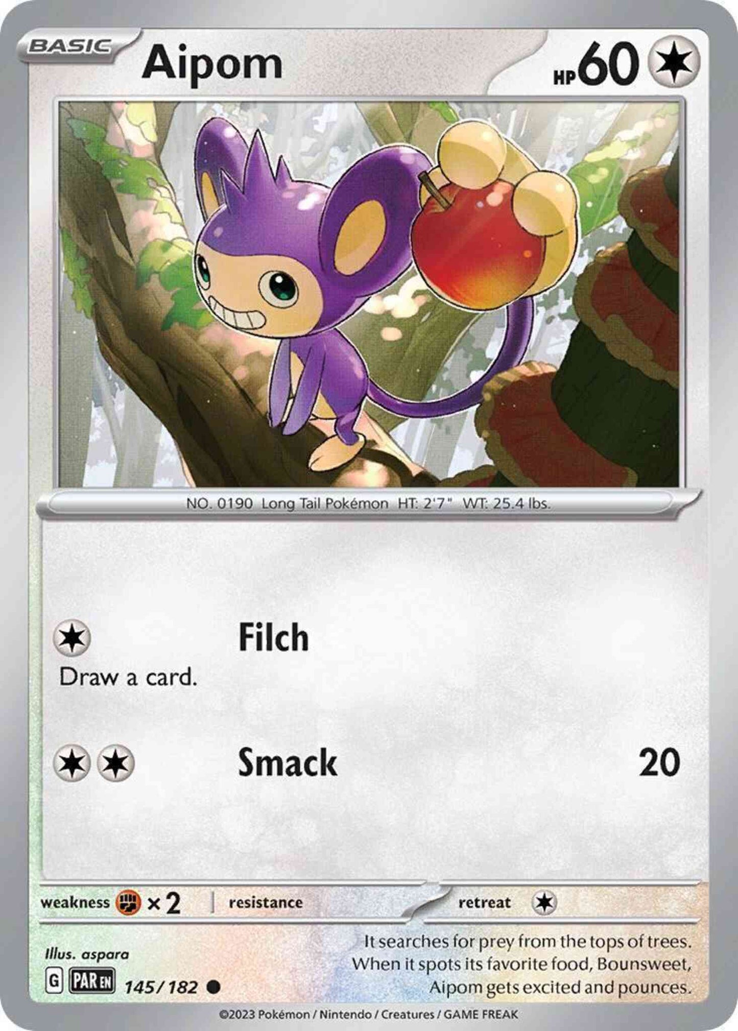 Aipom - 145/182 - Common [sv04-145] [Non-Holo]