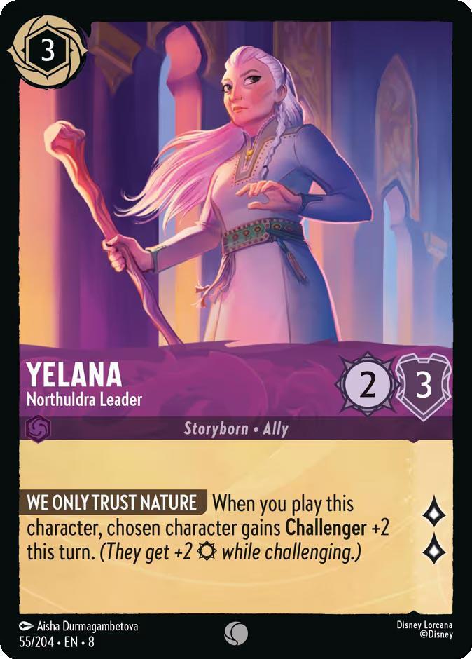 Yelana - Northuldra Leader - 55/204 [Reign of Jafar] [Non-Foil]