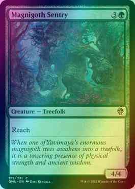 Magnigoth Sentry [172] [Dominaria United] [Foil]