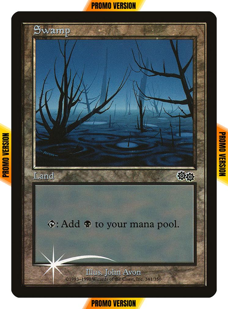 Swamp [1998] [09] [Urza's Saga] [Arena League 1999] [Foil]