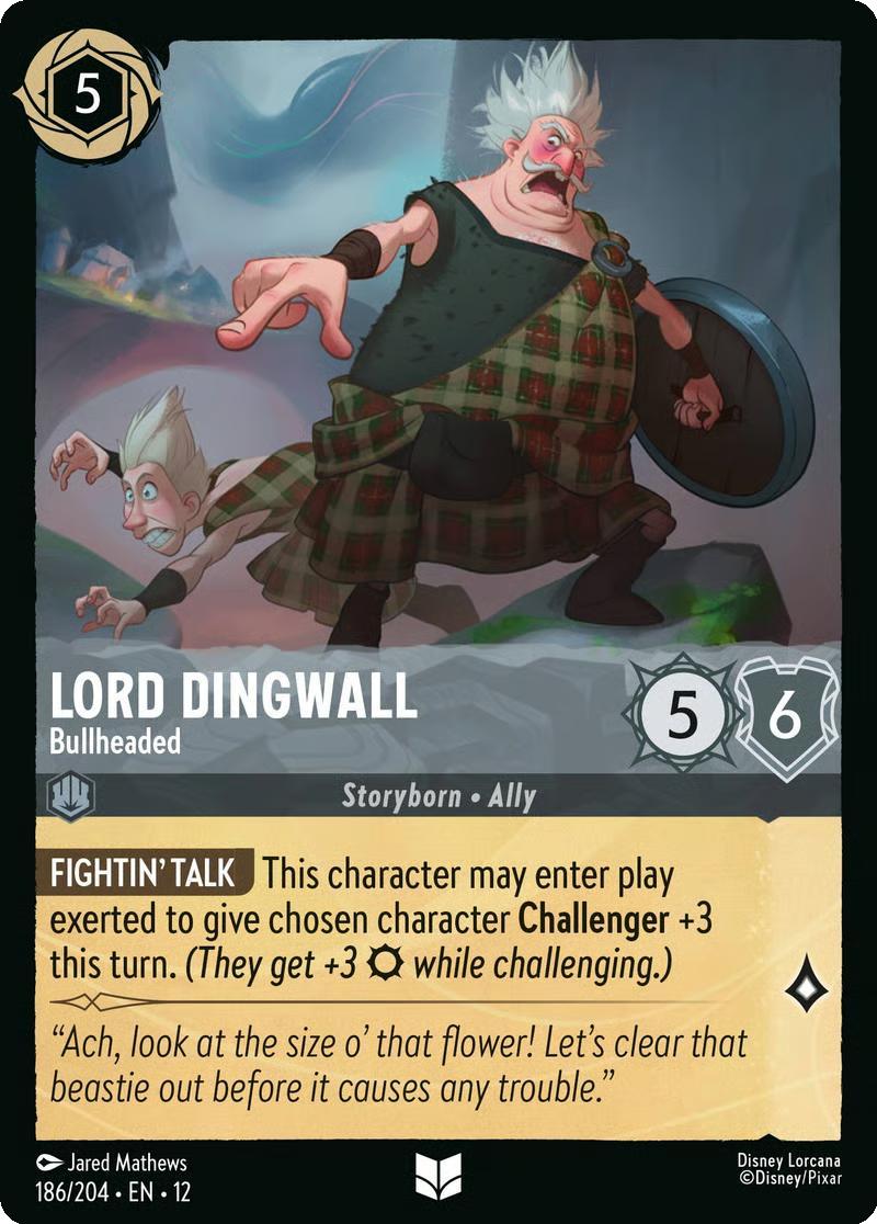 Lord Dingwall - Bullheaded - 186/204 [Wilds Unknown] [Non-Foil]