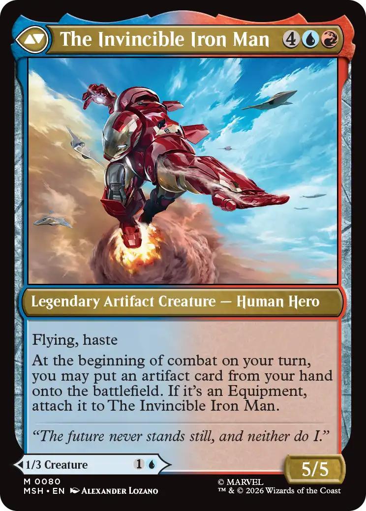 Tony Stark // The Invincible Iron Man [80] [Marvel Super Heroes] [Non-Foil]