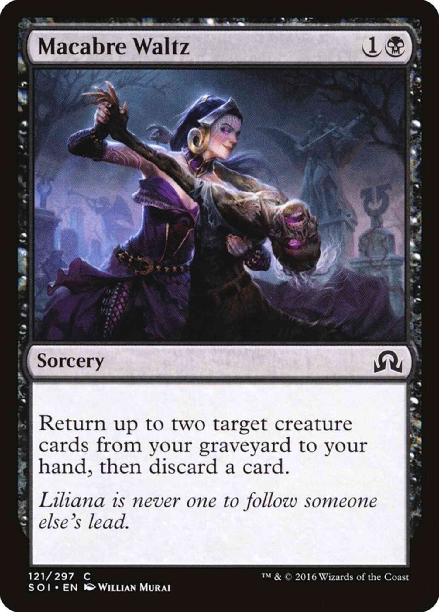 Macabre Waltz [121] [Shadows over Innistrad] [Non-Foil]
