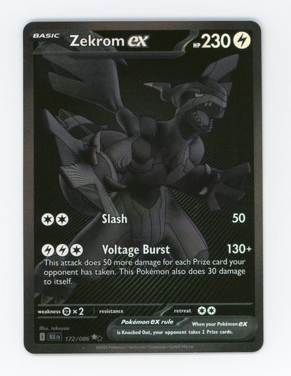 Zekrom ex — Black White Rare — ID 18995