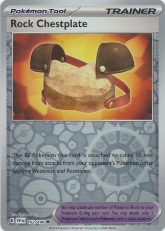 Rock Chestplate - 192/198 - Uncommon [sv01-192] [Reverse Holo]