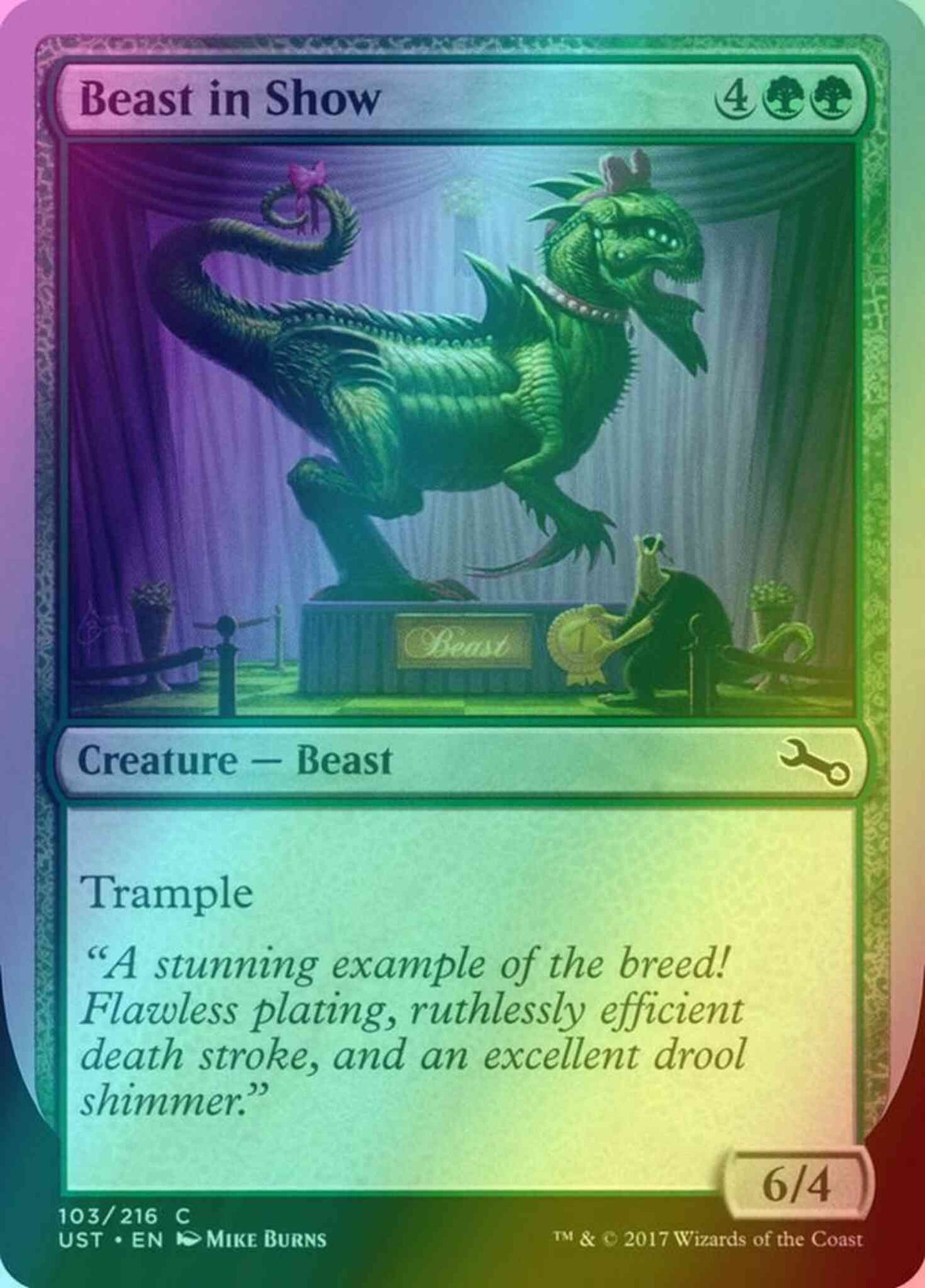 Beast in Show [103a] [a] [Unstable] [Foil]