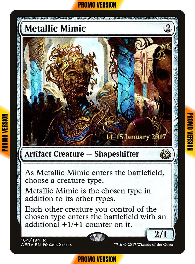 Metallic Mimic [164s] [Aether Revolt Promos] [Foil]