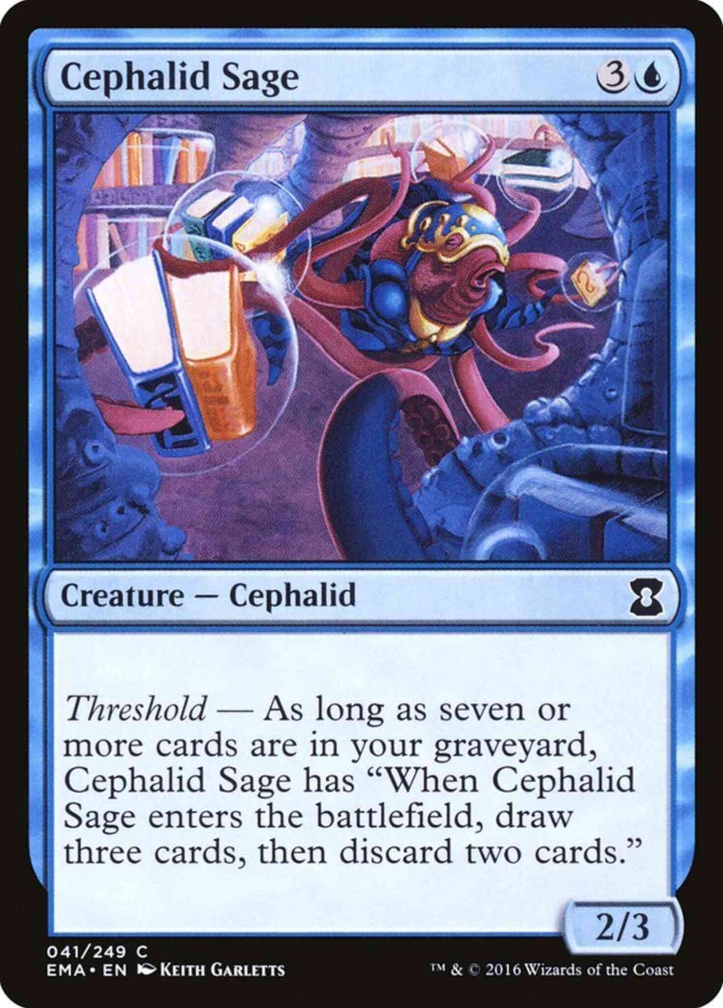 Cephalid Sage [41] [Eternal Masters] [Non-Foil]