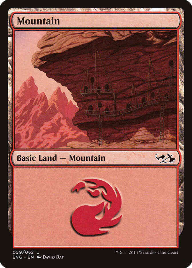 Mountain [59] [Duel Decks Anthology: Elves vs. Goblins] [Non-Foil]