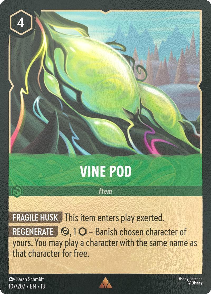 Vine Pod - 107/204 [Attack of the Vine!] [Cold Foil]