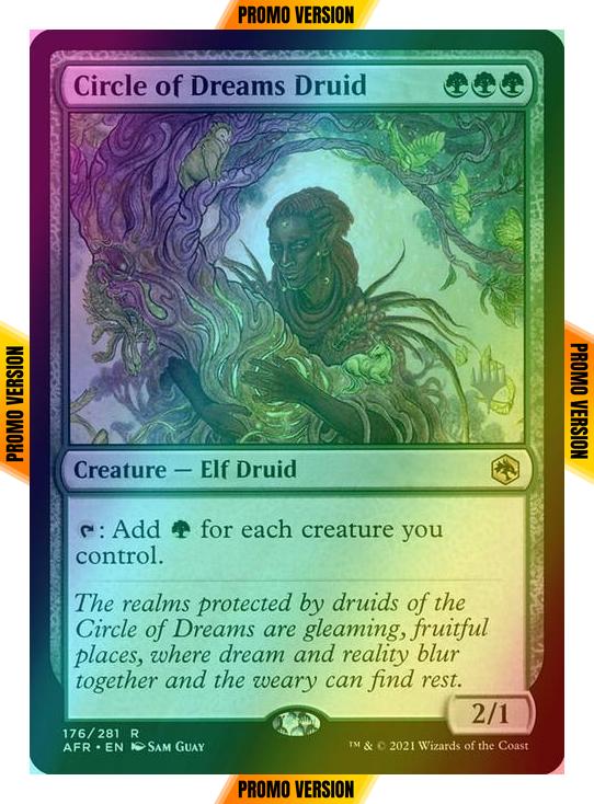 Circle of Dreams Druid [Promo Pack] [176p] [Adventures in the Forgotten Realms Promos] [Foil]