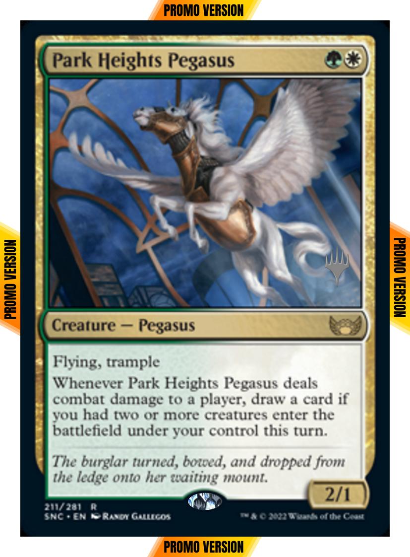 Park Heights Pegasus [Promo Pack] [211p] [Streets of New Capenna: Promos] [Non-Foil]