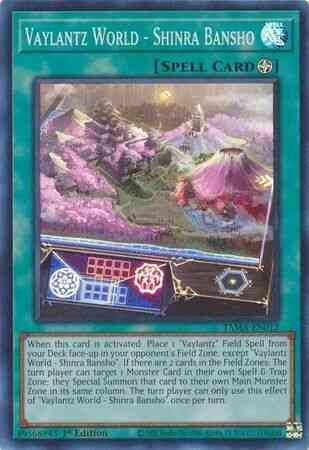 Vaylantz World - Shinra Bansho - TAMA-EN012 - Super Rare - 1st Edition