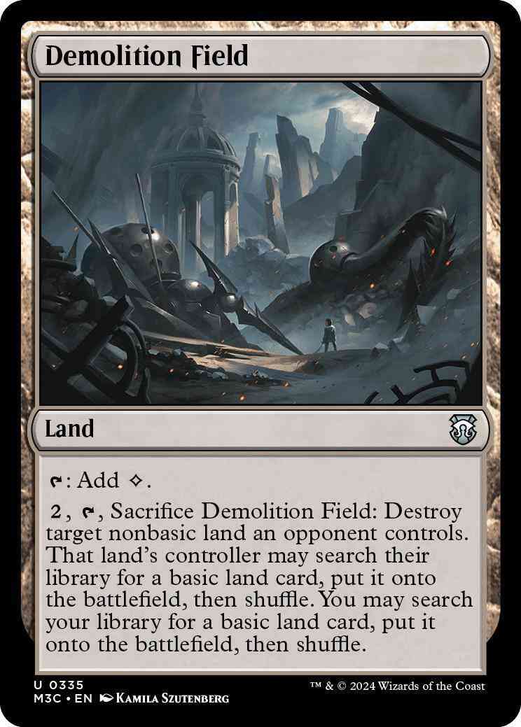 Demolition Field [335] [Modern Horizons 3: Commander] [Non-Foil]