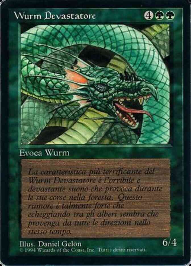 Craw Wurm - Italian [190] [Foreign Black Border: Italian] [Non-Foil]
