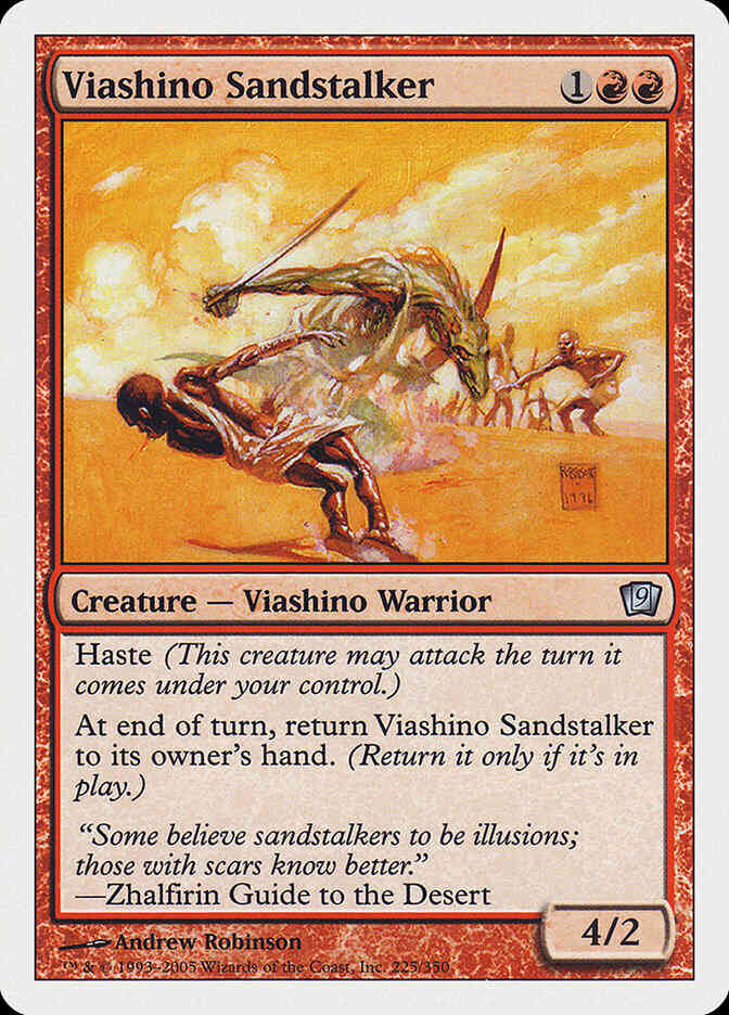 Viashino Sandstalker [225] [Ninth Edition] [Non-Foil]