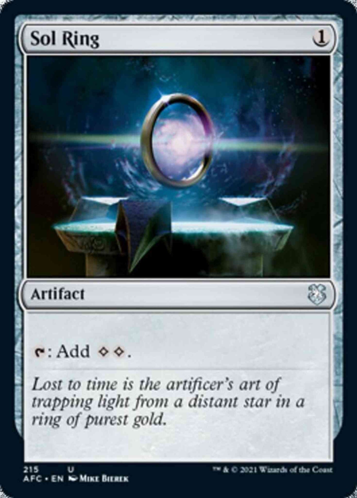 Sol Ring [215] [Adventures in the Forgotten Realms Commander] [Non-Foil]