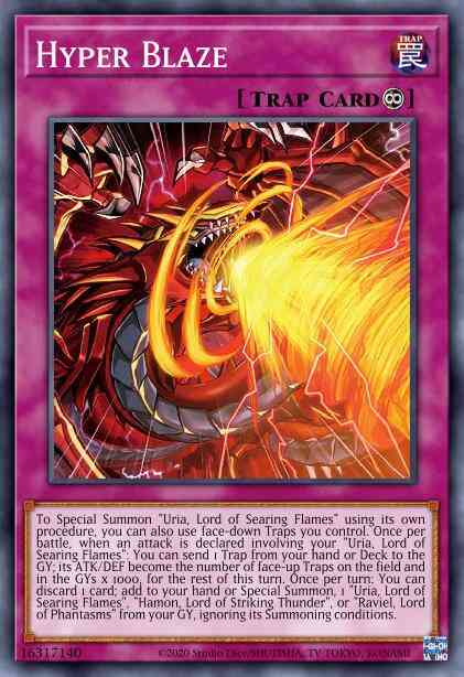 Hyper Blaze - SDSA-EN034 - Super Rare - 1st Edition