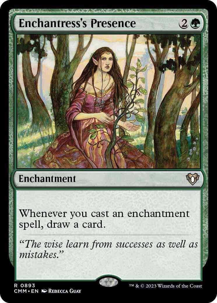 Enchantress's Presence [893] [Commander Masters] [Non-Foil]