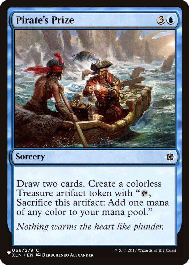 Pirate's Prize [XLN-68] [The List] [Non-Foil]