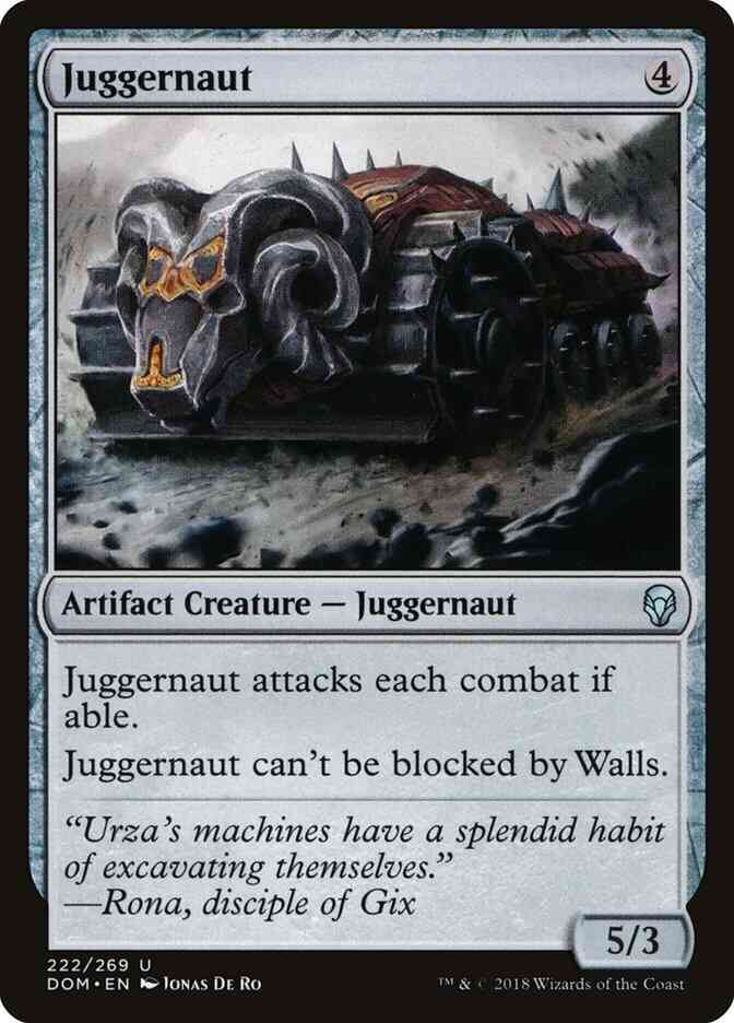 Juggernaut [222] [Dominaria] [Non-Foil]