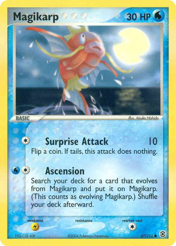 Magikarp - 67/112 - Common [ex6-67] [Reverse Holo]