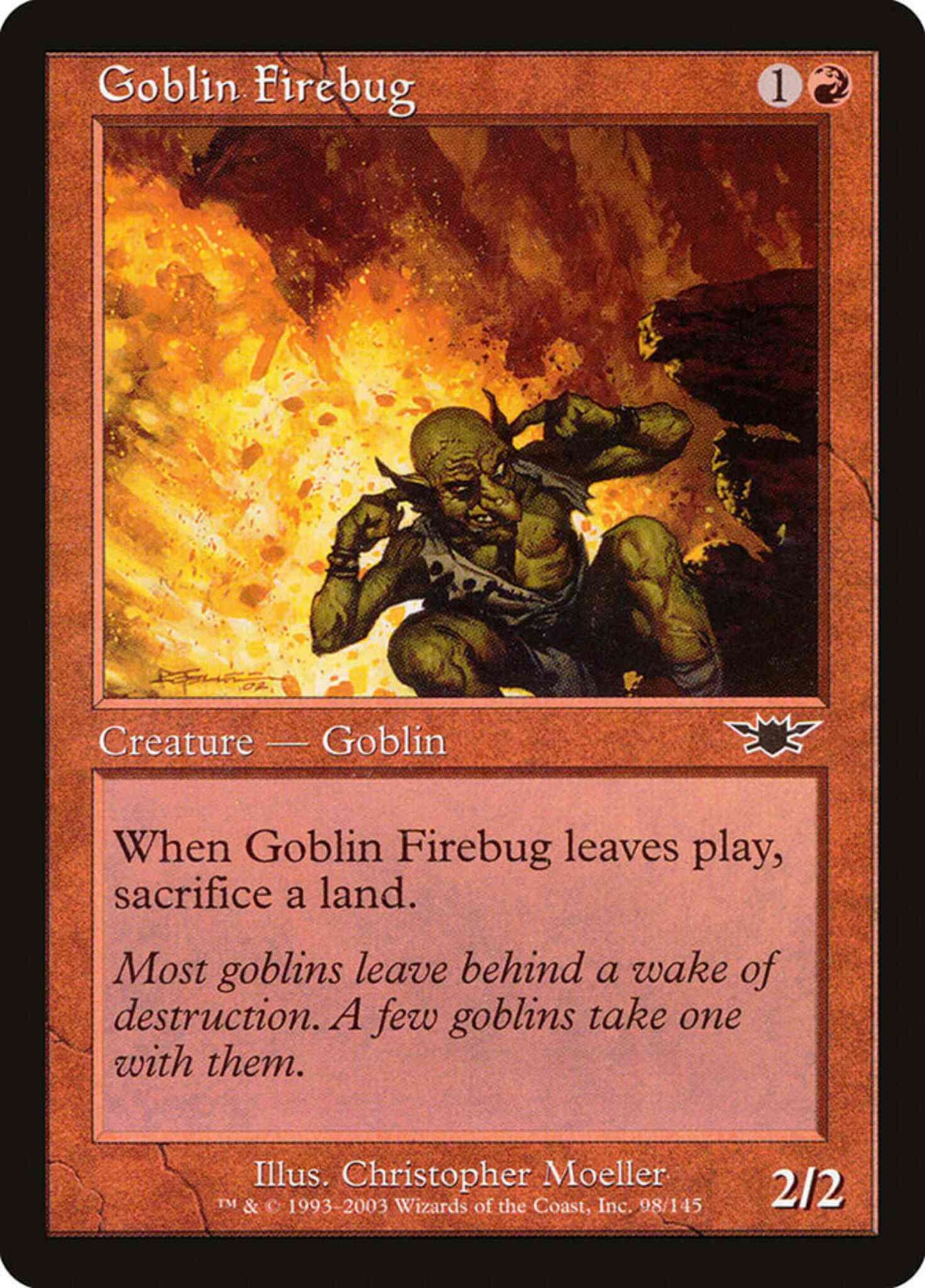 Goblin Firebug [98] [Legions] [Non-Foil]