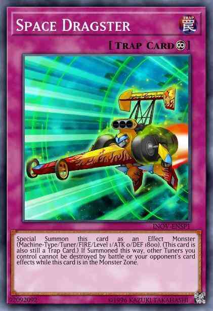Space Dragster - INOV-EN000 - Rare - 1st Edition