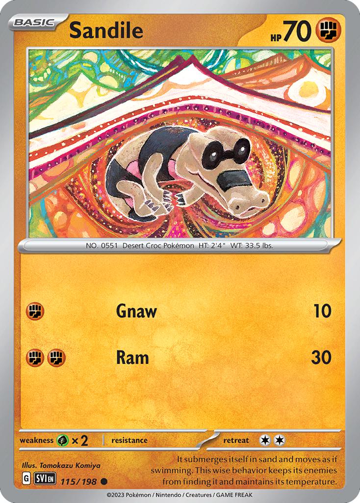 Sandile - 115/198 - Common [sv01-115] [Non-Holo]